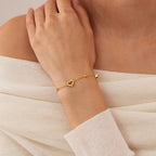 Gold Heart Bracelet