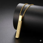 Ayatul Kursi Bar Necklace