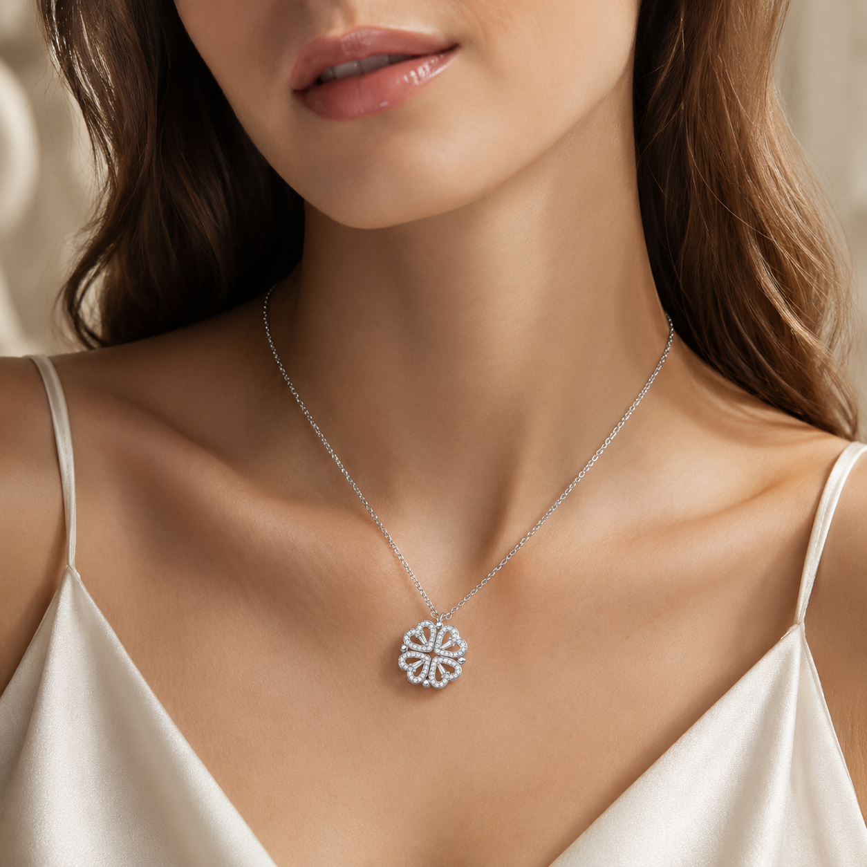 Four-Leaf Clover Necklace