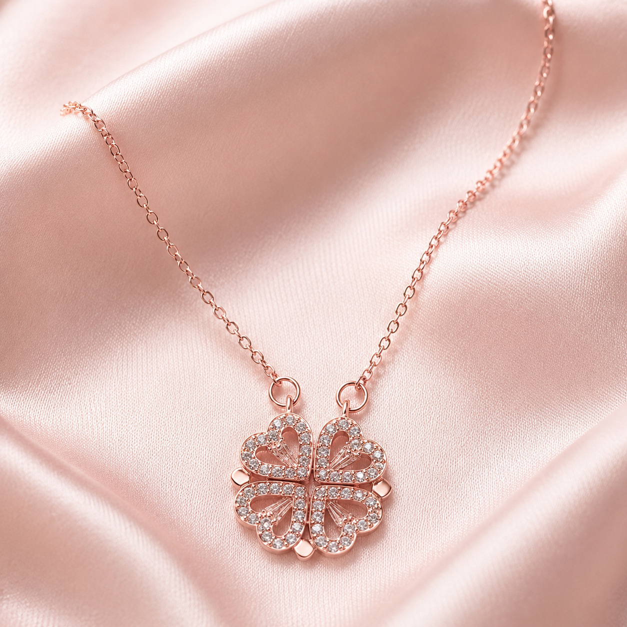 Four-Leaf Clover Necklace