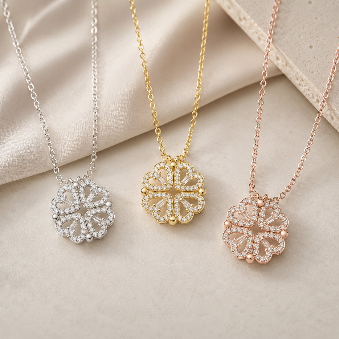 Four-Leaf Clover Necklace