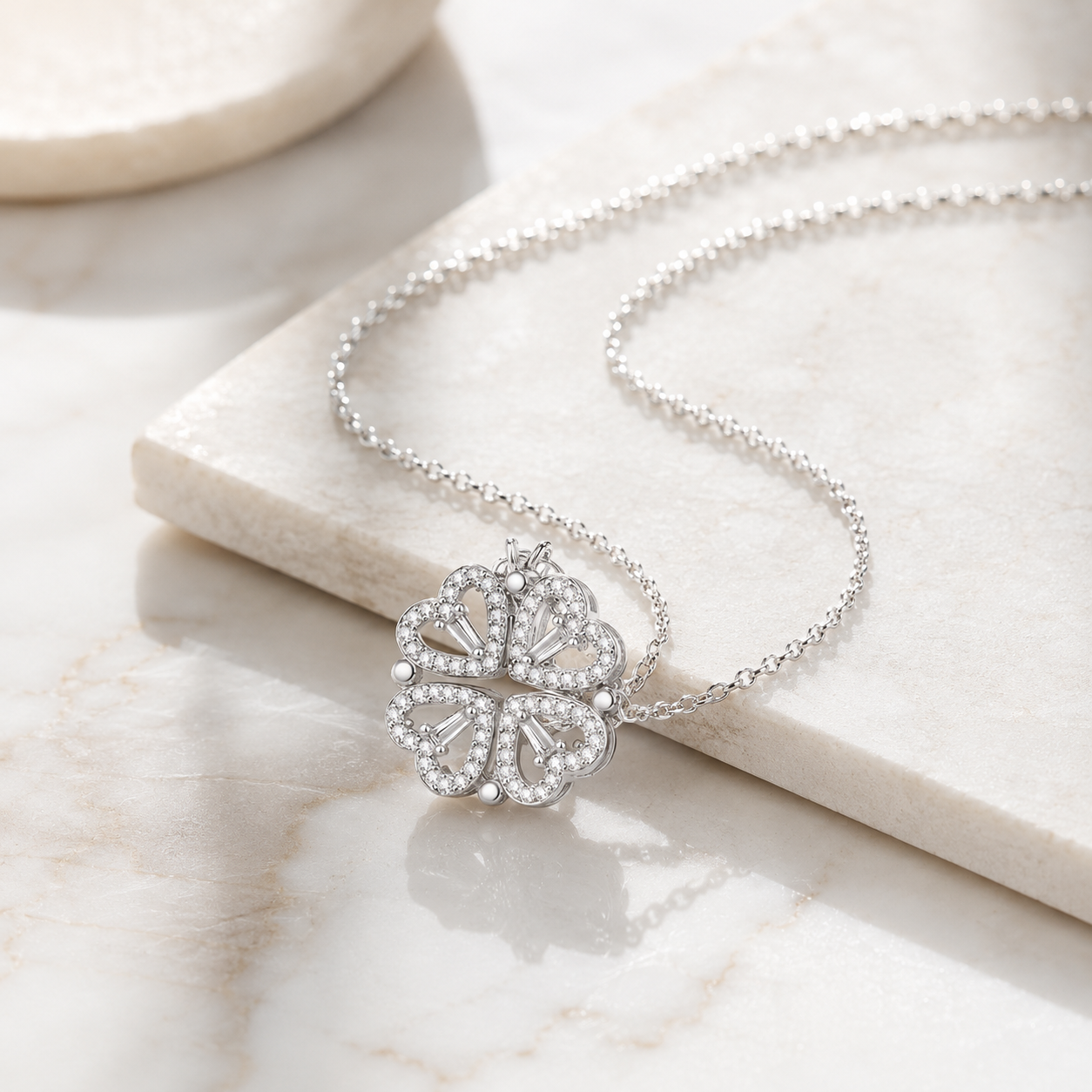Four-Leaf Clover Necklace