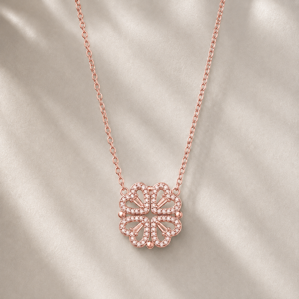 Four-Leaf Clover Necklace