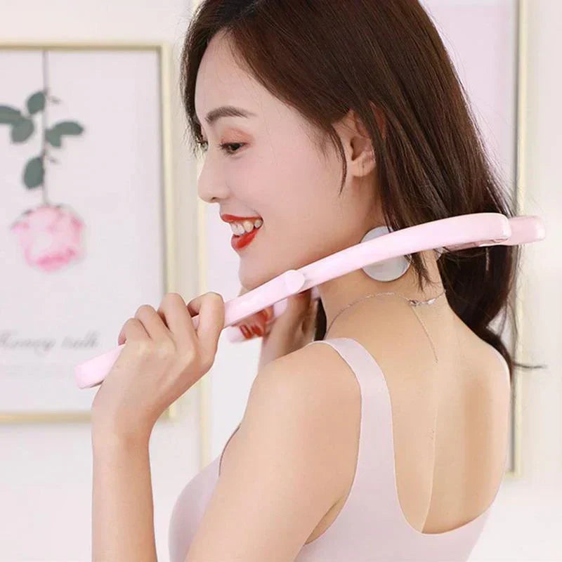 Manual Double-Ball Neck Massager