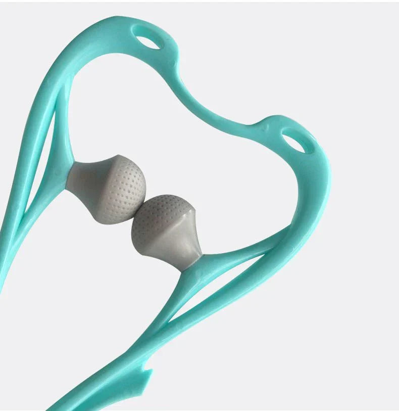 Manual Double-Ball Neck Massager
