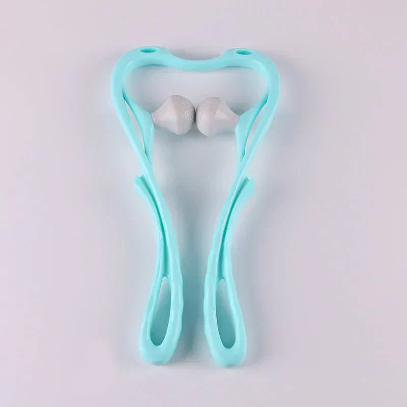 Manual Double-Ball Neck Massager