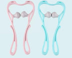 Manual Double-Ball Neck Massager
