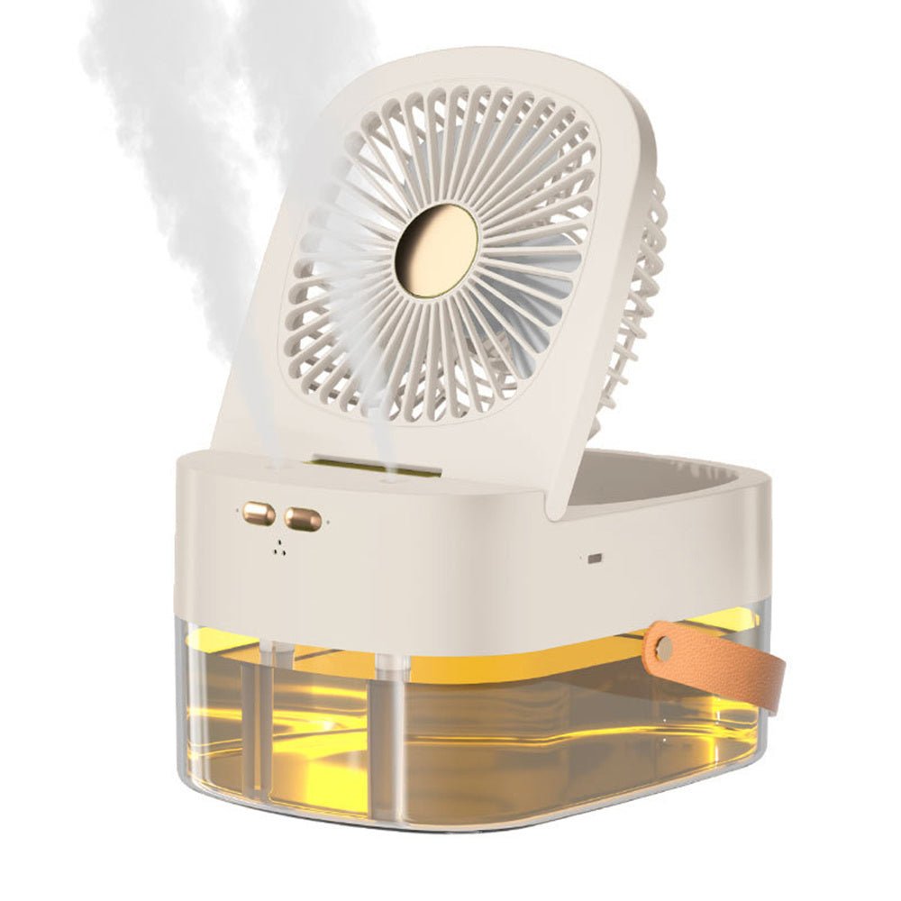 2-in-1 Humidifying Desk Fan
