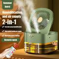 2-in-1 Humidifying Desk Fan