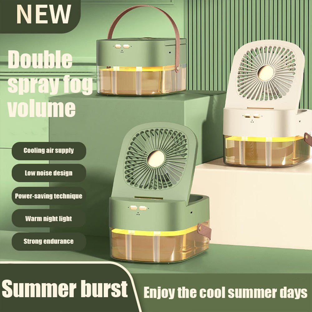 2-in-1 Humidifying Desk Fan