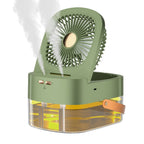 2-in-1 Humidifying Desk Fan