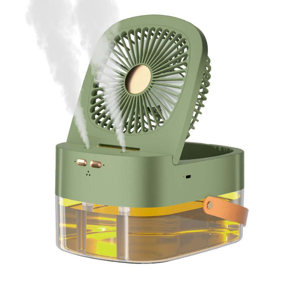 2-in-1 Humidifying Desk Fan