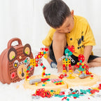 Kids STEM Drill & Build Set