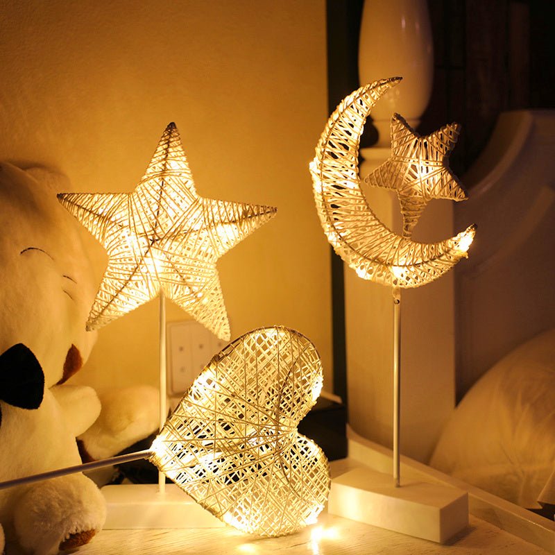 Romantic LED Star Table Lamp