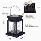 Solar LED Garden Lantern Light