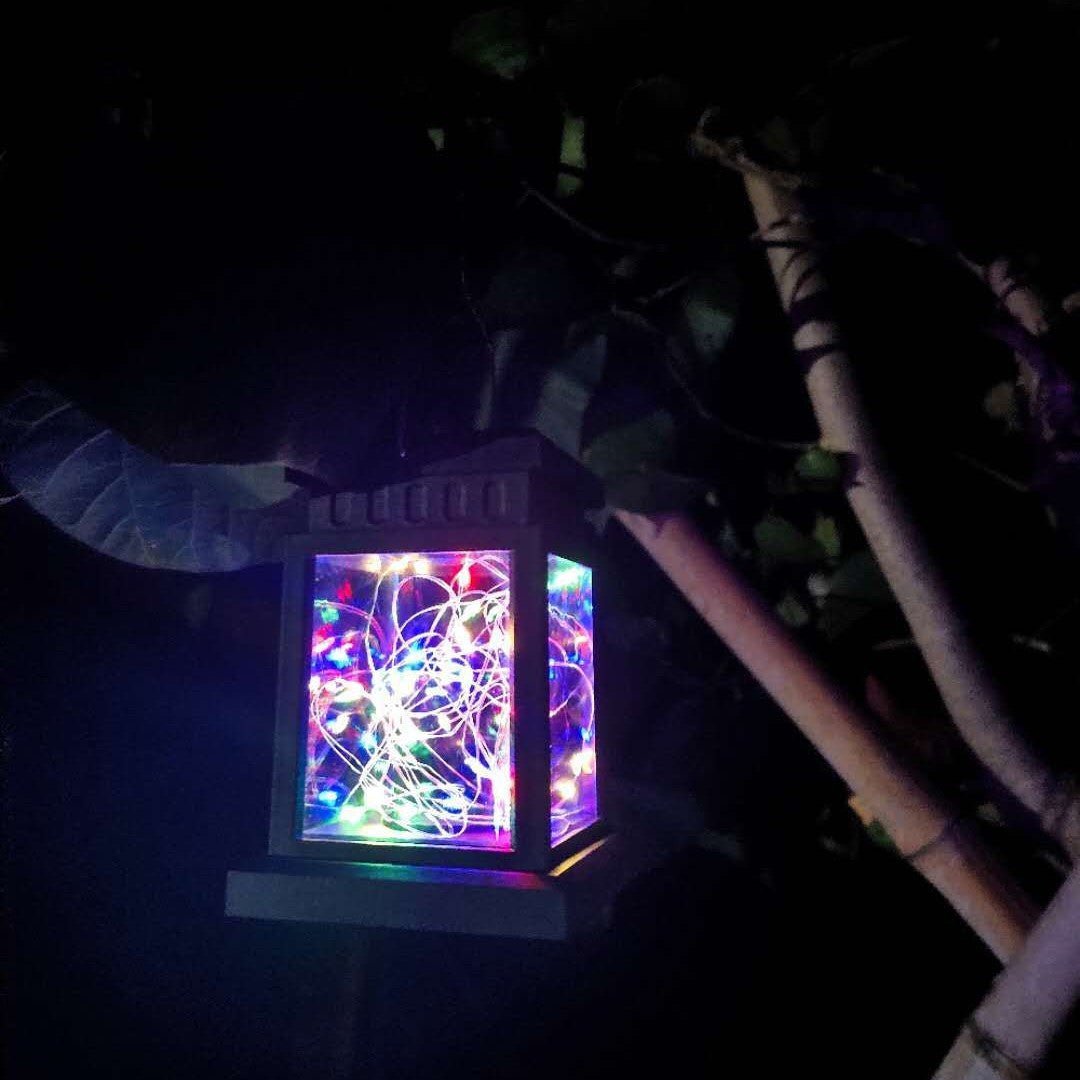 Solar LED Garden Lantern Light