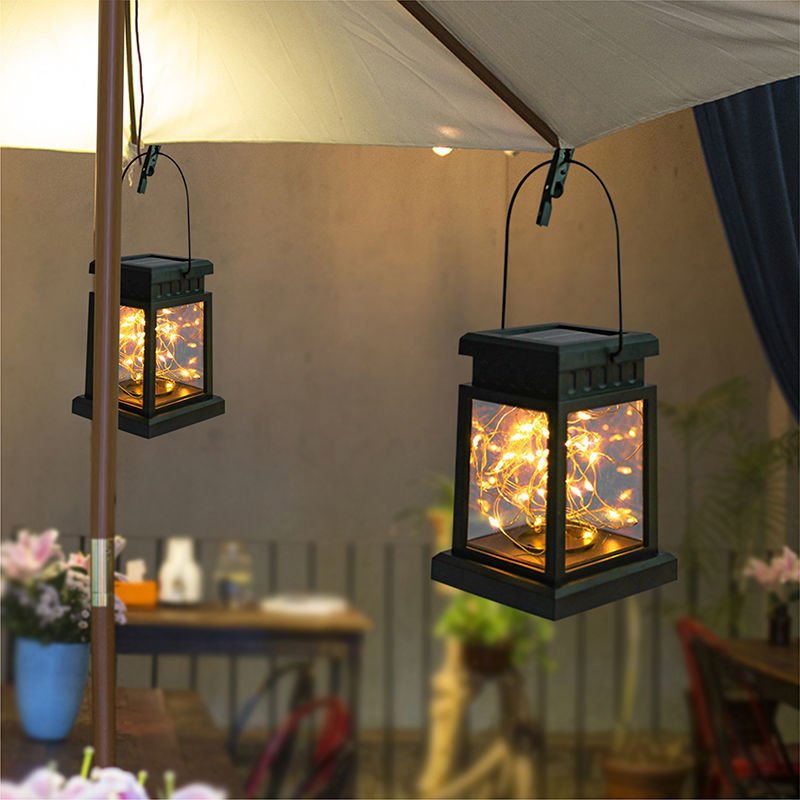 Solar LED Garden Lantern Light