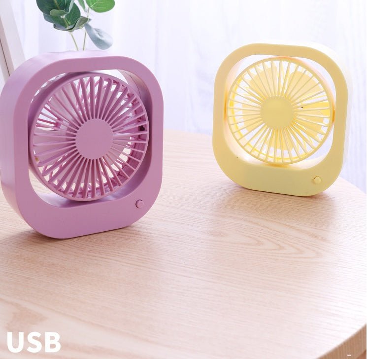 2-Speed USB Desk Fan